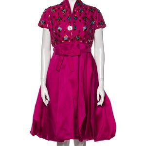 Christian Dior Pink Dress with embellishment (Look #48 from 2008) Size 6/38